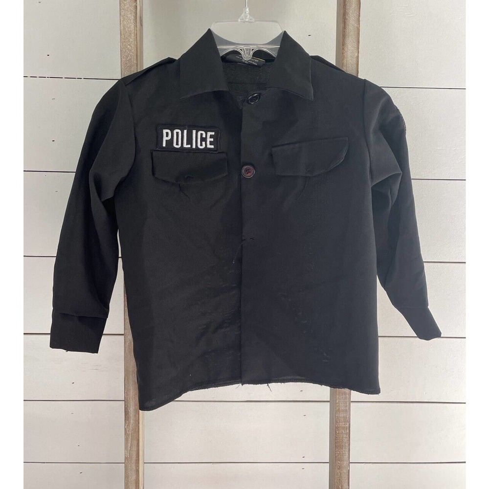 Underwraps Police Officer Set Cops Dress Up Child Boy TOP ONLY Size ? See Desc.